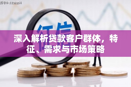 炉霍深入解析贷款客户群体，特征、需求与市场策略