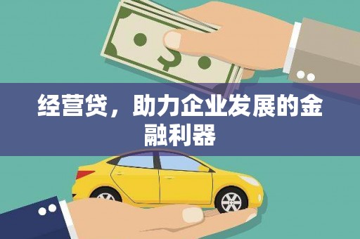 炉霍经营贷，助力企业发展的金融利器