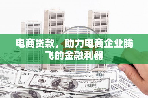 炉霍电商贷款，助力电商企业腾飞的金融利器