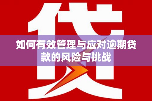 炉霍如何有效管理与应对逾期贷款的风险与挑战