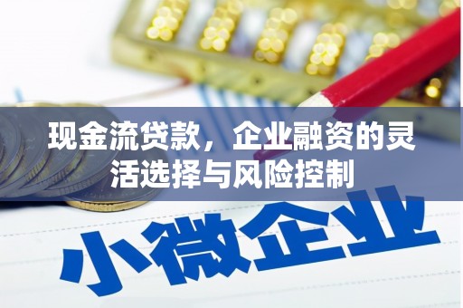 炉霍现金流贷款，企业融资的灵活选择与风险控制