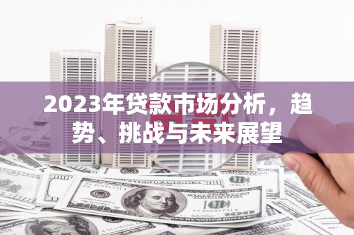 炉霍2023年贷款市场分析，趋势、挑战与未来展望