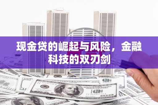 炉霍现金贷的崛起与风险，金融科技的双刃剑