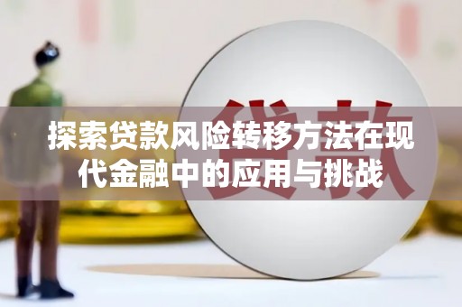 炉霍探索贷款风险转移方法在现代金融中的应用与挑战