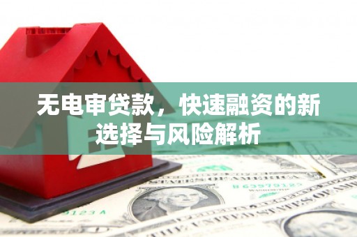 炉霍无电审贷款，快速融资的新选择与风险解析