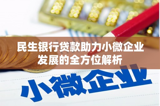 炉霍民生银行贷款助力小微企业发展的全方位解析