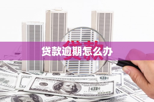 炉霍贷款逾期怎么办