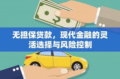 炉霍无担保贷款，现代金融的灵活选择与风险控制