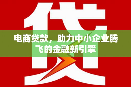 炉霍电商贷款，助力中小企业腾飞的金融新引擎