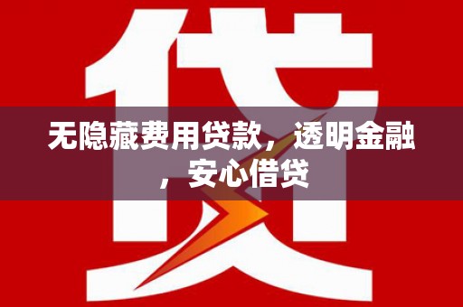 炉霍无隐藏费用贷款，透明金融，安心借贷
