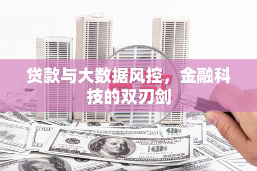 炉霍贷款与大数据风控，金融科技的双刃剑