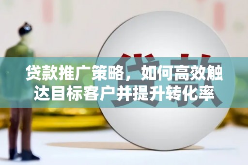 炉霍贷款推广策略，如何高效触达目标客户并提升转化率