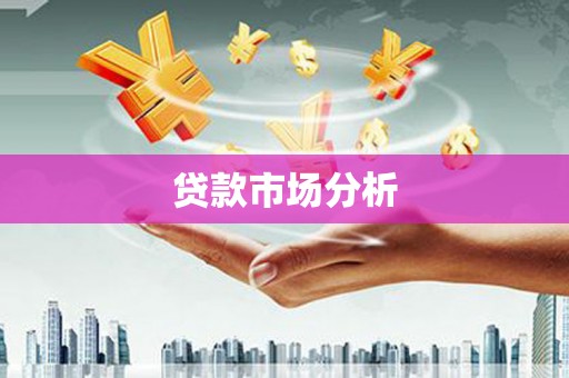 炉霍贷款市场分析
