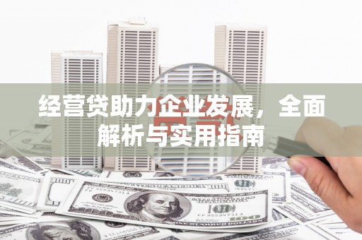 炉霍经营贷助力企业发展，全面解析与实用指南
