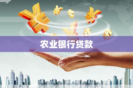 炉霍农业银行贷款