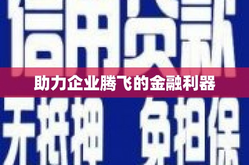 炉霍助力企业腾飞的金融利器