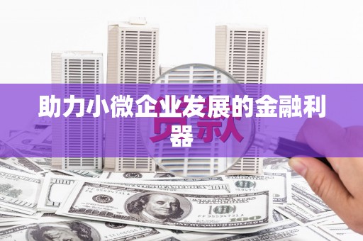 炉霍助力小微企业发展的金融利器