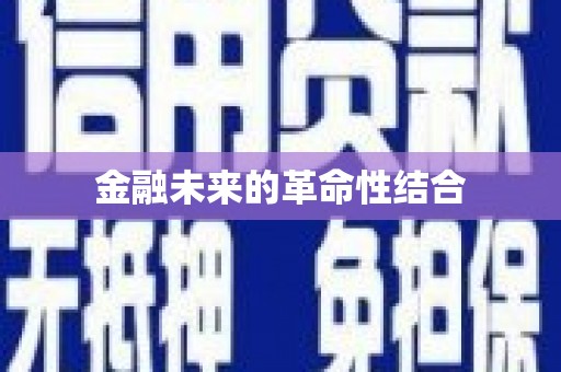 炉霍金融未来的革命性结合