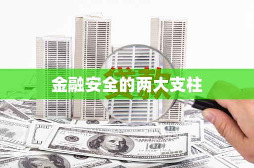 炉霍金融安全的两大支柱